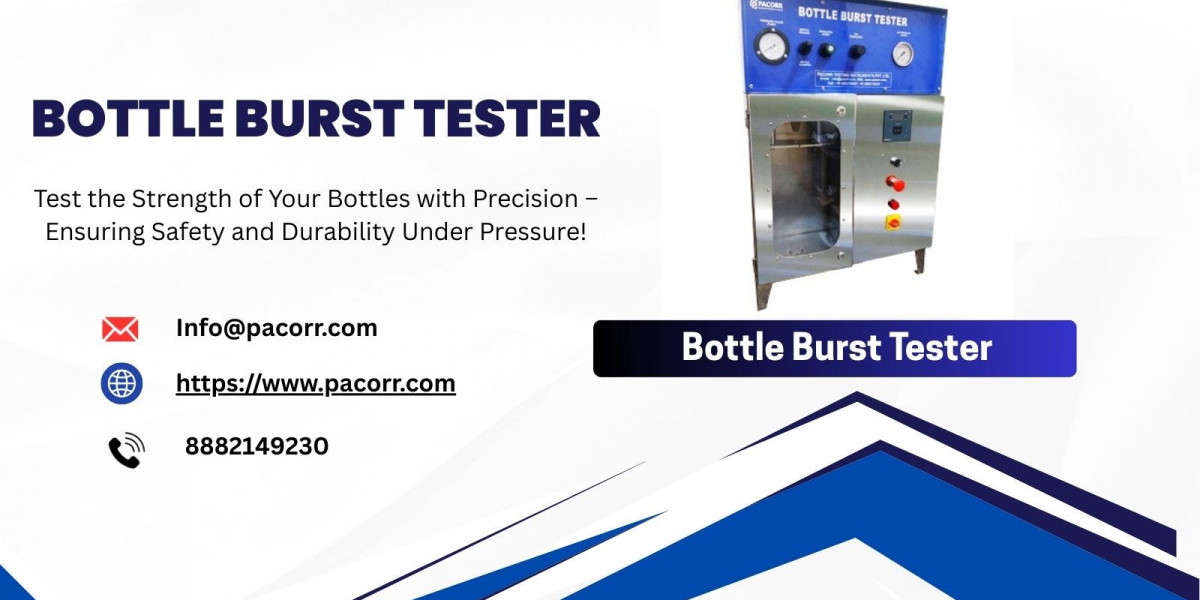 Bottle Burst Tester Ensuring the Strength of Your Bottles – Pacorr Testing Instruments